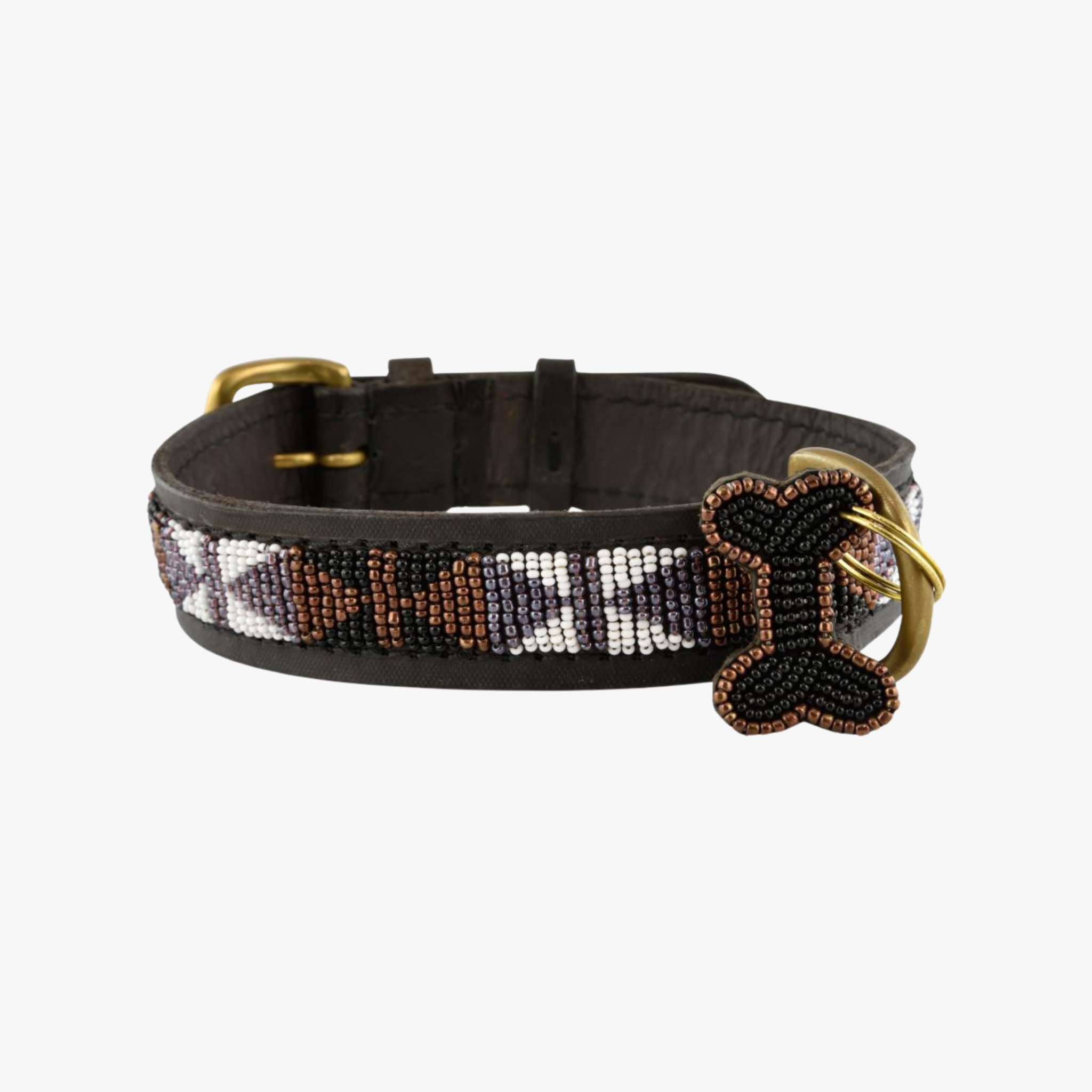 Kampuni Bajuni - Håndlaget hundehalsbånd — bilde 1