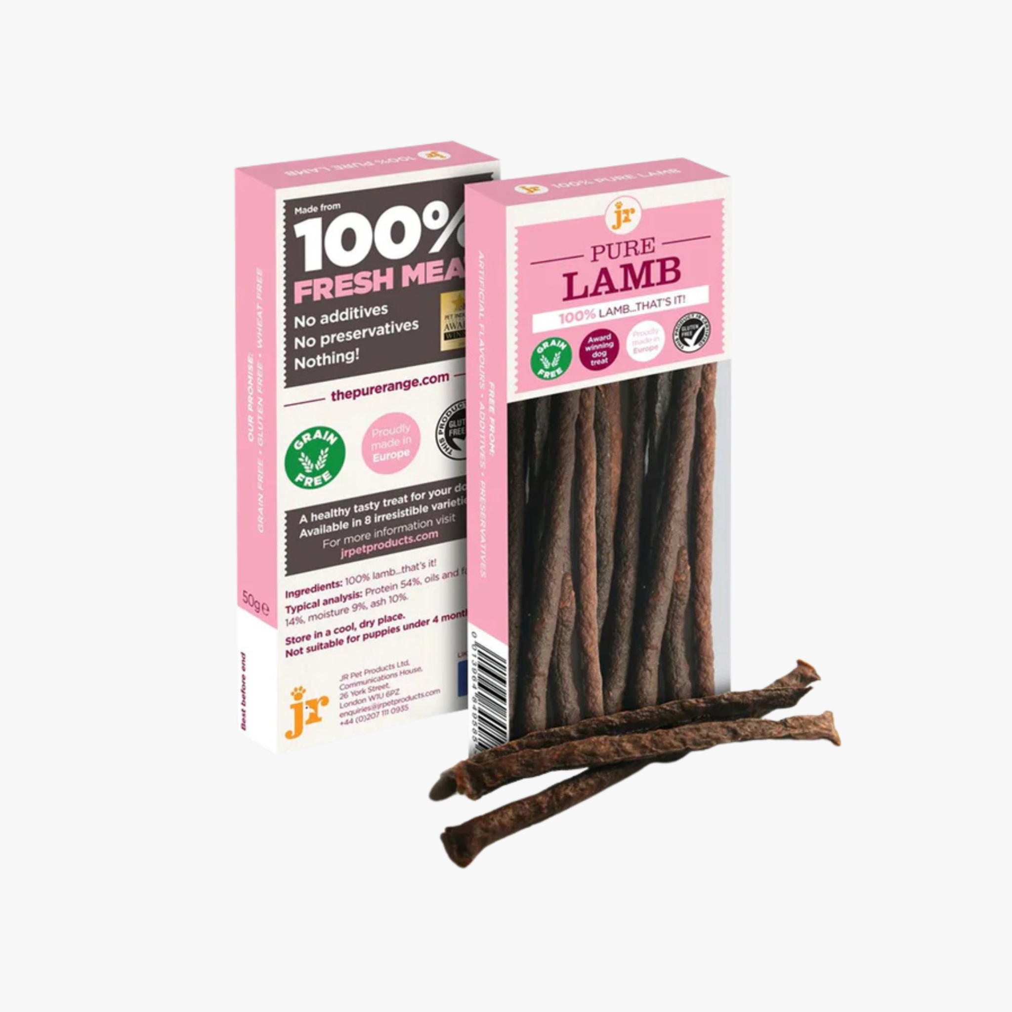 Pure Lamb Meatsticks - Tyggesnacks av lam | 50g — bilde 1