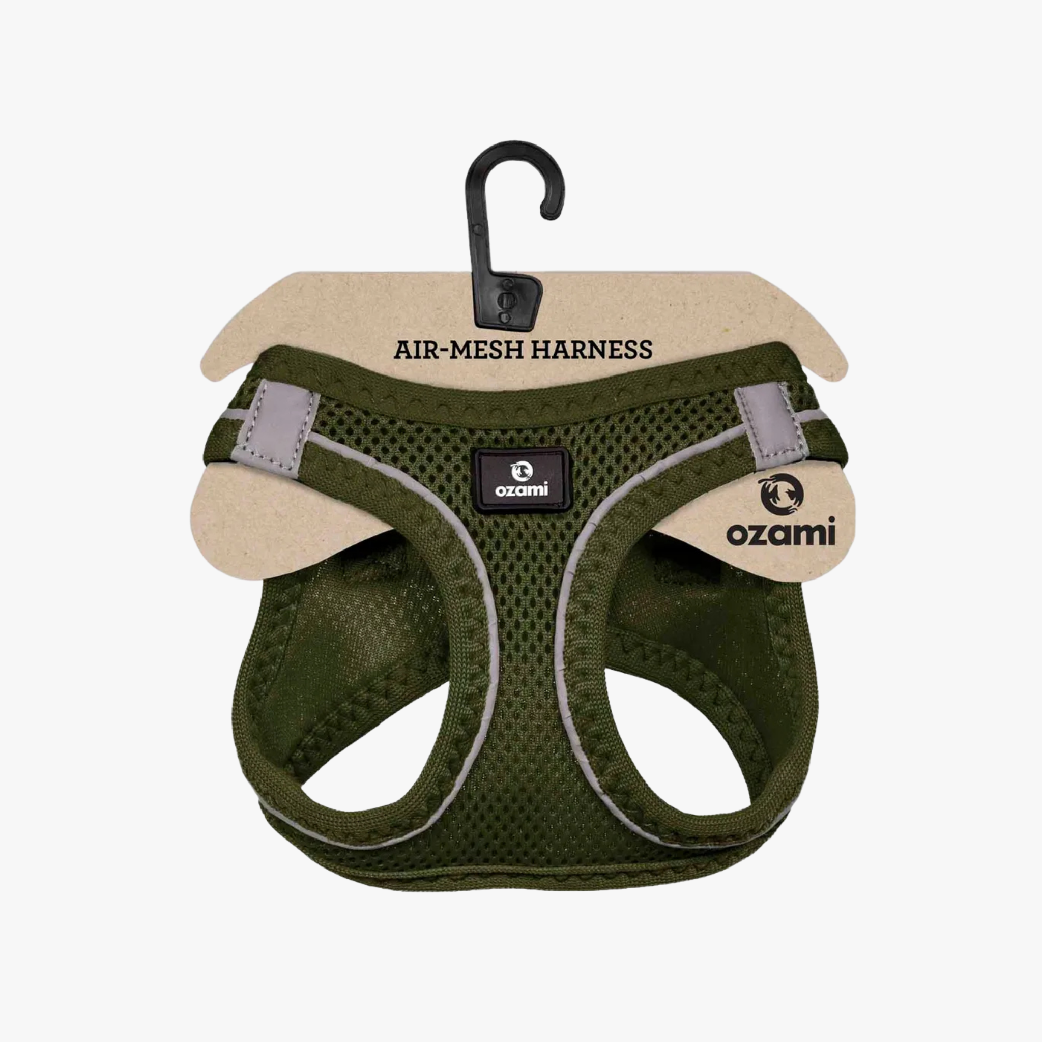 Air-Mesh Harness - Step-in hundesele | Mørk grønn — bilde 1
