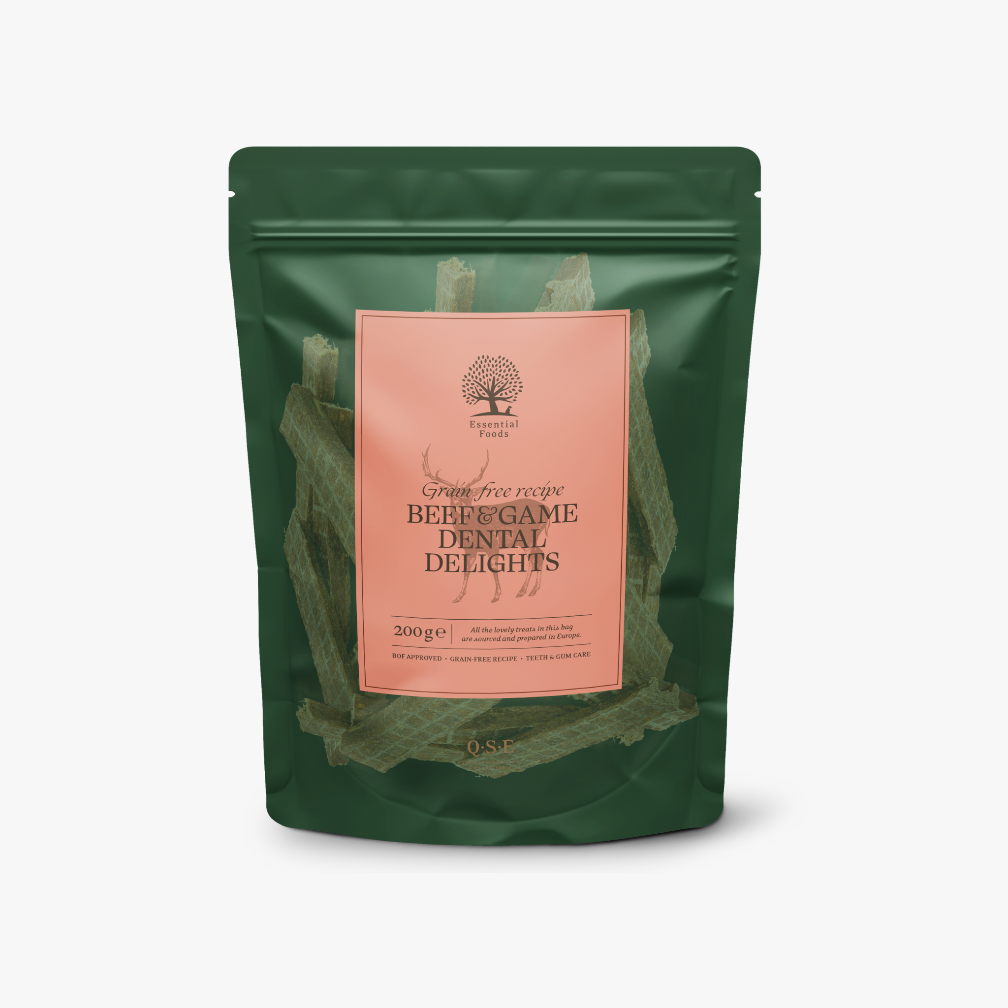 Beef & Game Dental Delights - Tyggepinner med storfe og vilt kjøtt | 200g — bilde 1