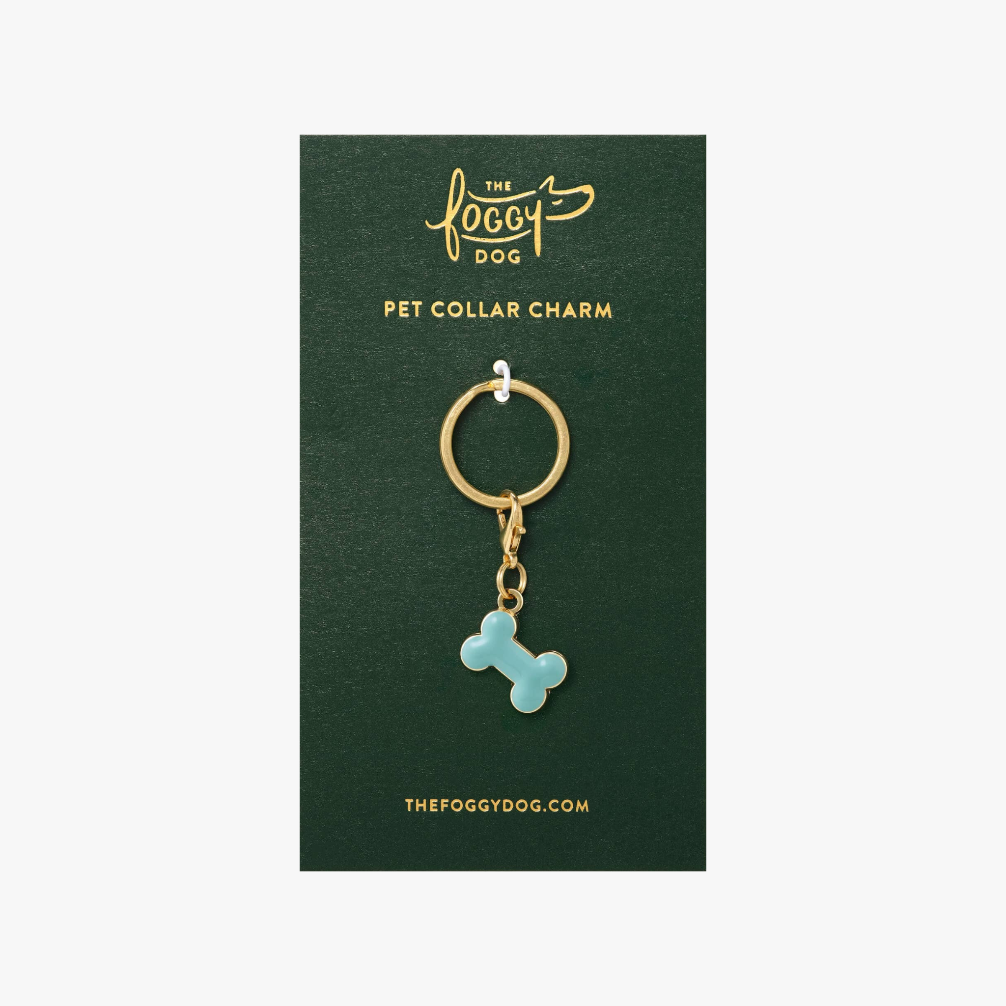 Blue Bone Charm - Halsbåndsmykke — bilde 1