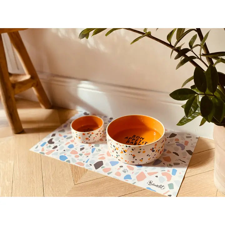 Mat-/vannskål, "BON APPÉTIT BABY" — bilde 1