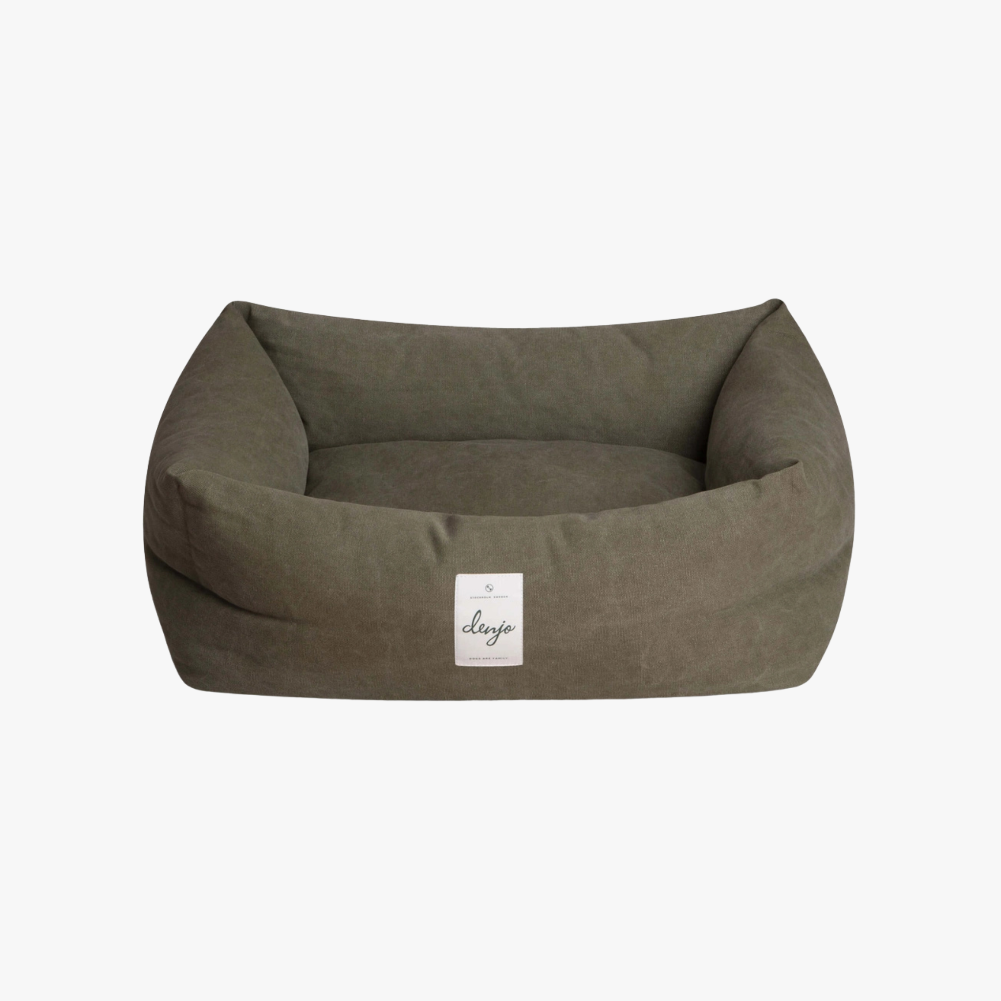 Classic Nest Desert Green - Hundeseng i bomullscanvas — bilde 1