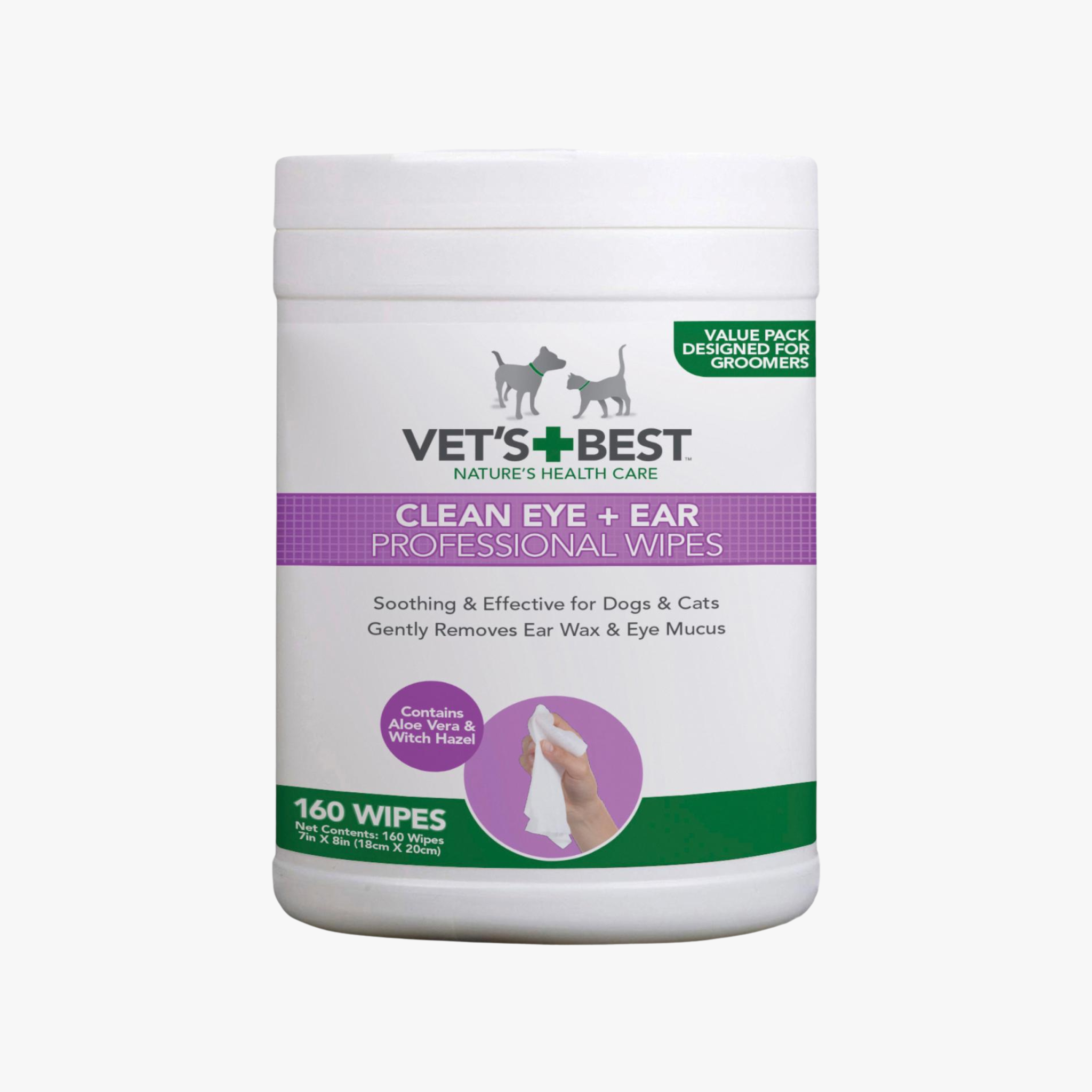 Clean Eye+Ear Professional Wipes - Øre- og øye rense serviett — bilde 1