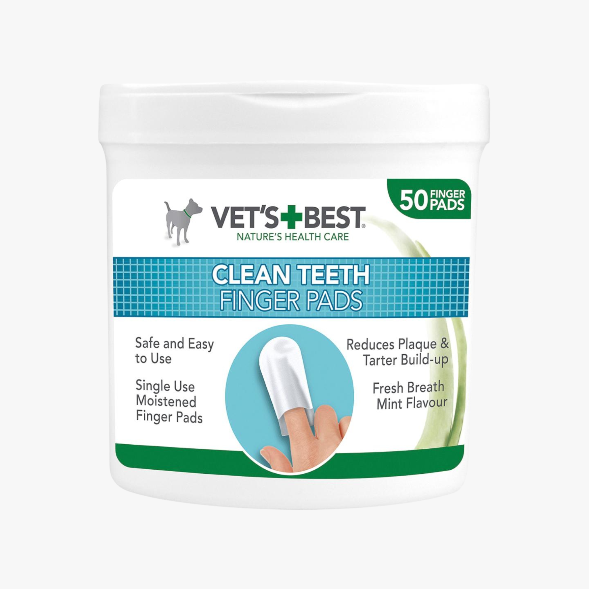 Clean Teeth Finger Pads - Tannrens — bilde 1