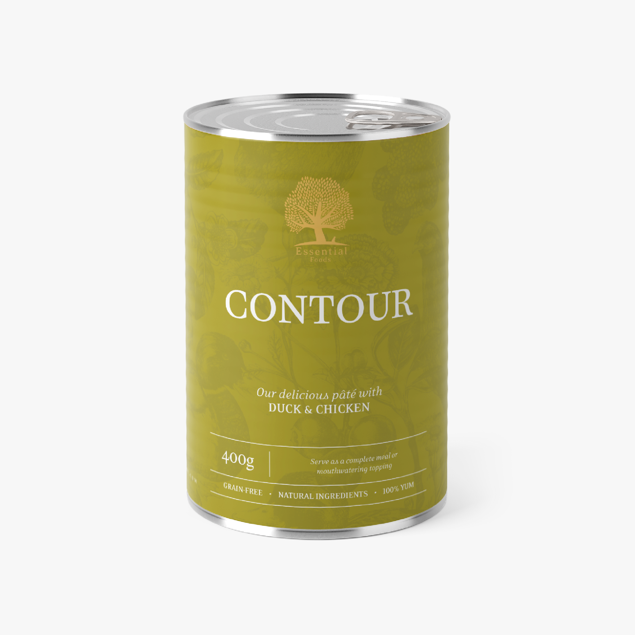 Essential Contour Pâté – Våtfôr til hund | 400g — bilde 1