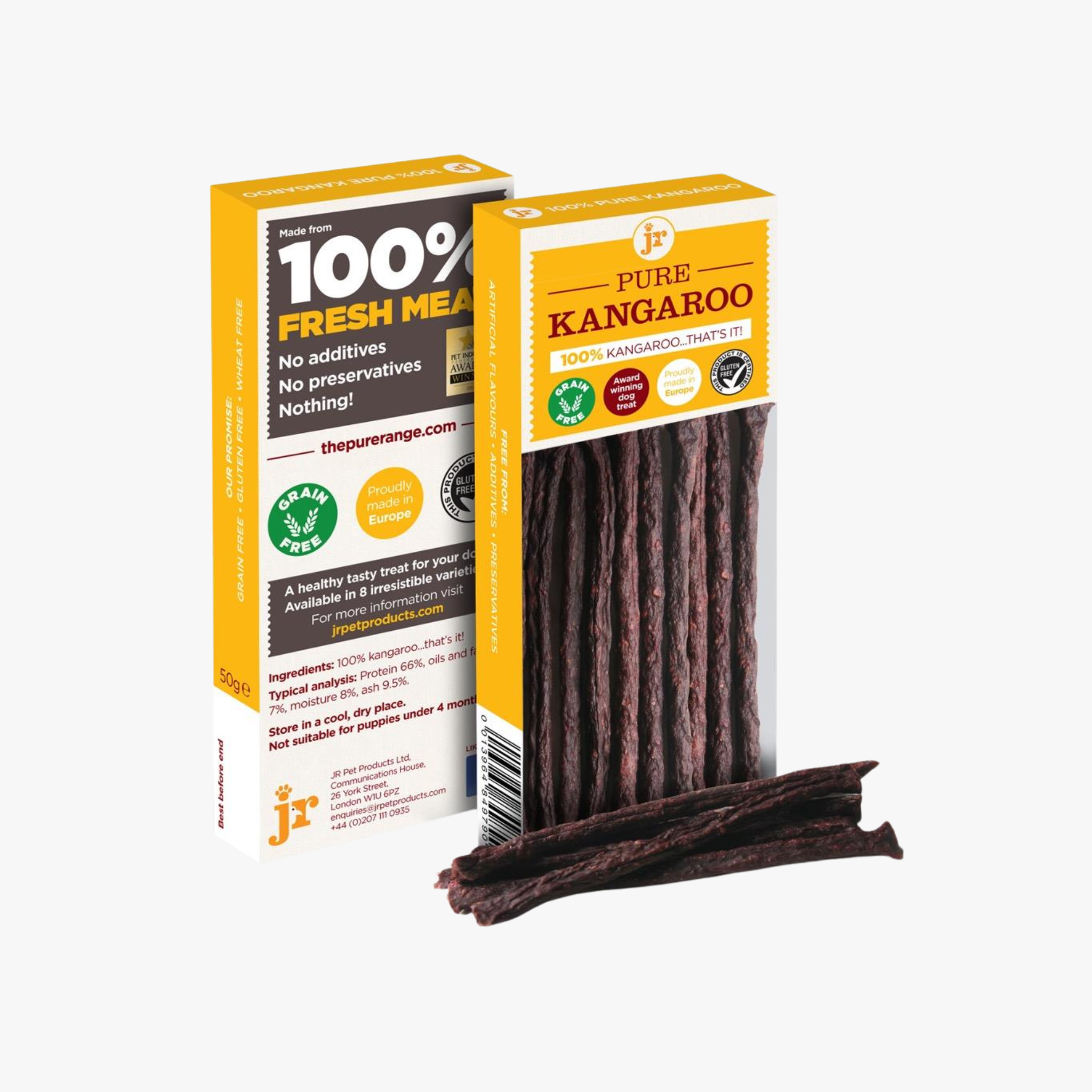 Kangaroo Sticks - Tyggesnacks | 50g — bilde 1
