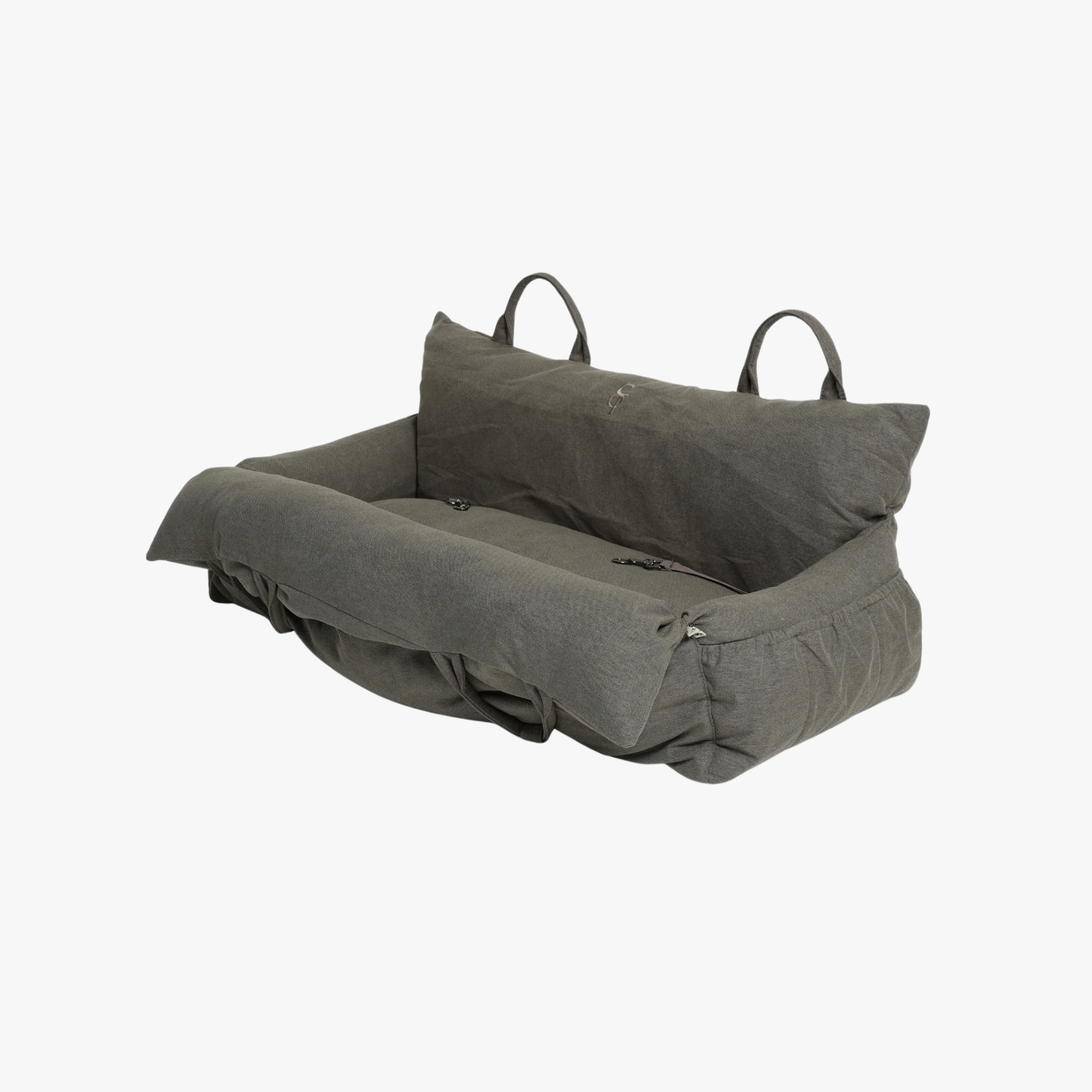 Lara Car Seat XXL – 3 i 1 hundesete | Taupe — bilde 1