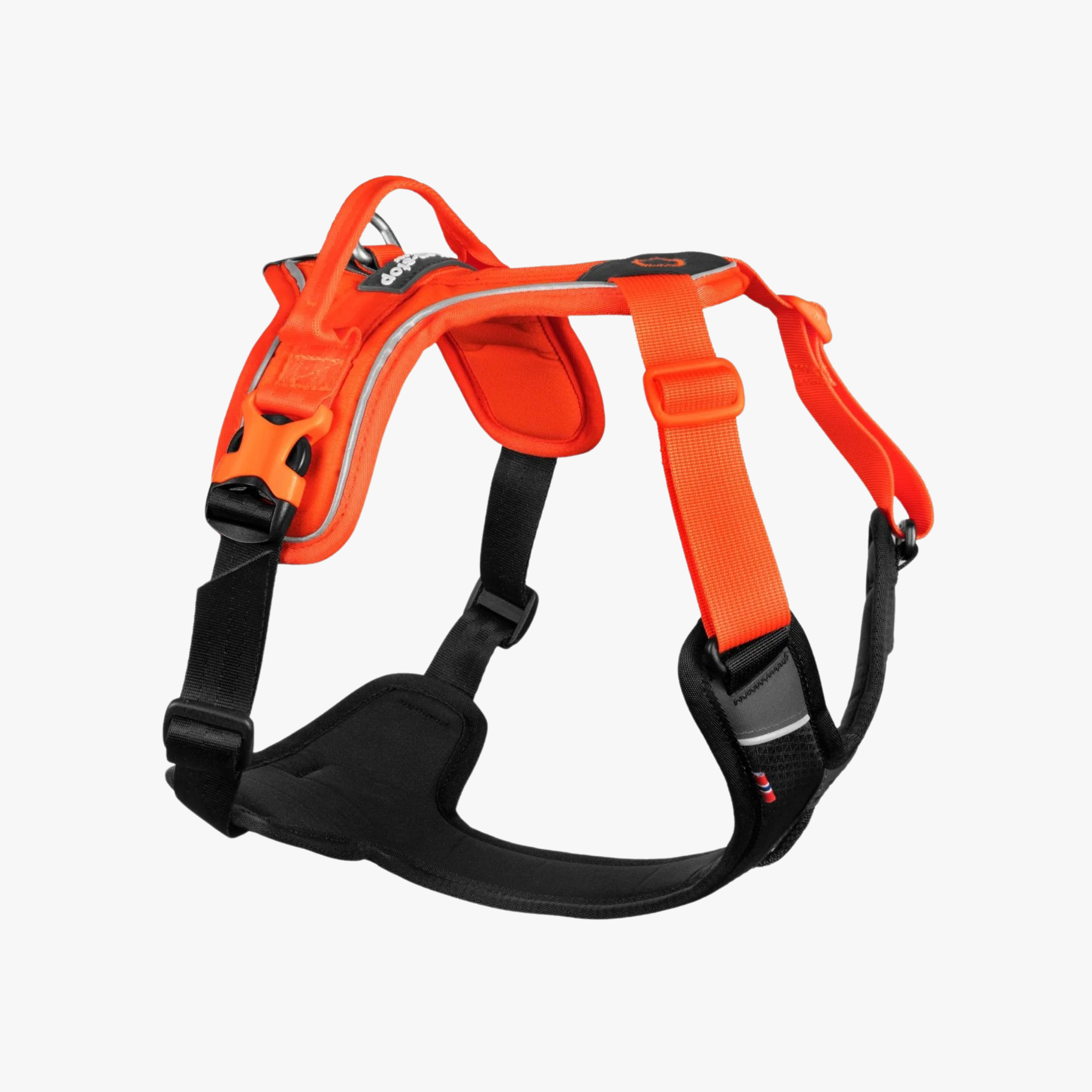 Ramble Harness - Allsidig hverdagssele, Sort/Orange — bilde 1