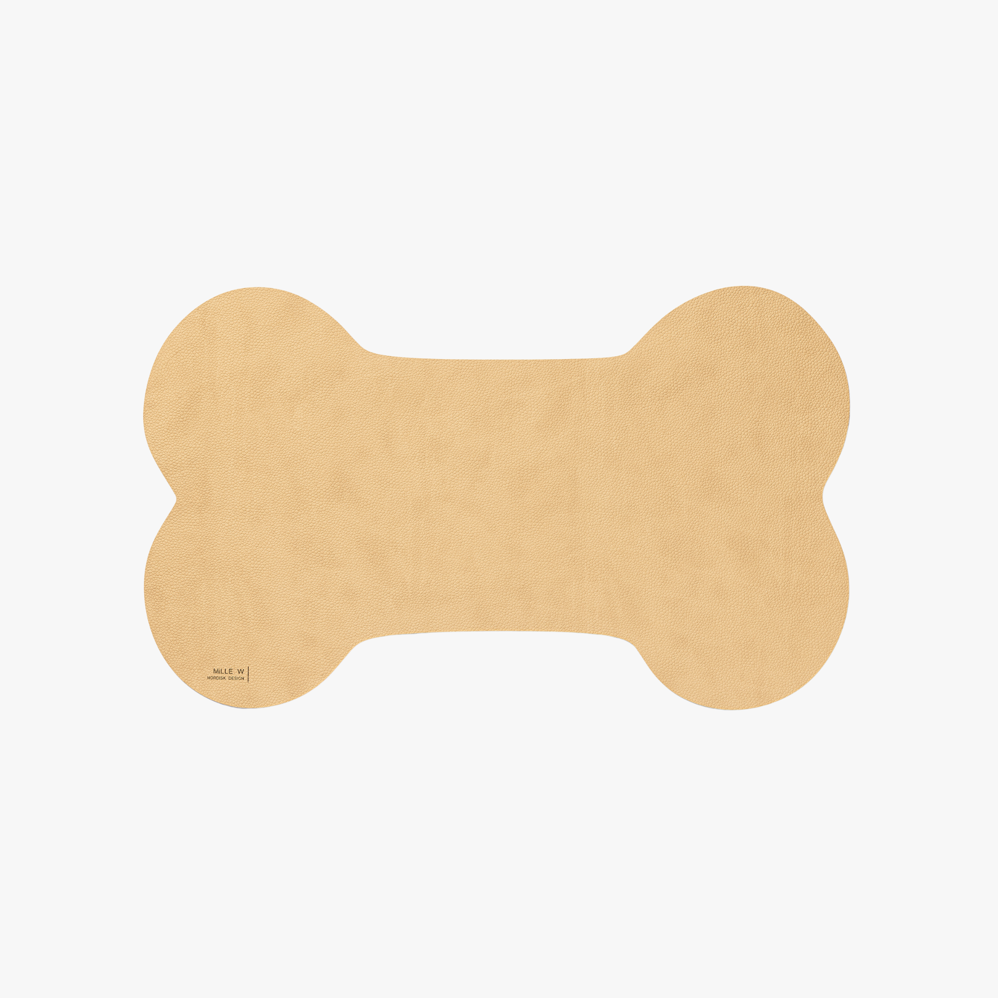 MiLLE Hund – Underlagsbrikke til hundeskåler | Beige — bilde 1