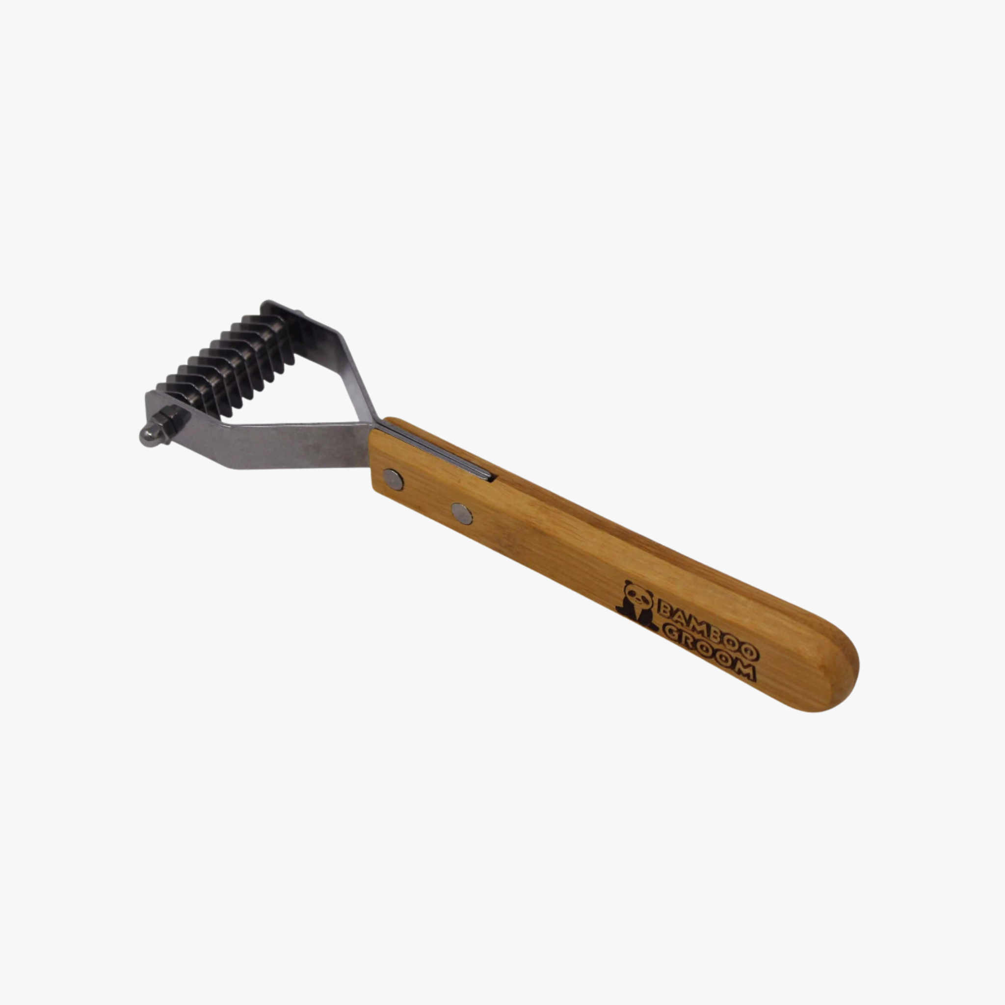 Underullsrake – Dematting Comb i bambus — bilde 1