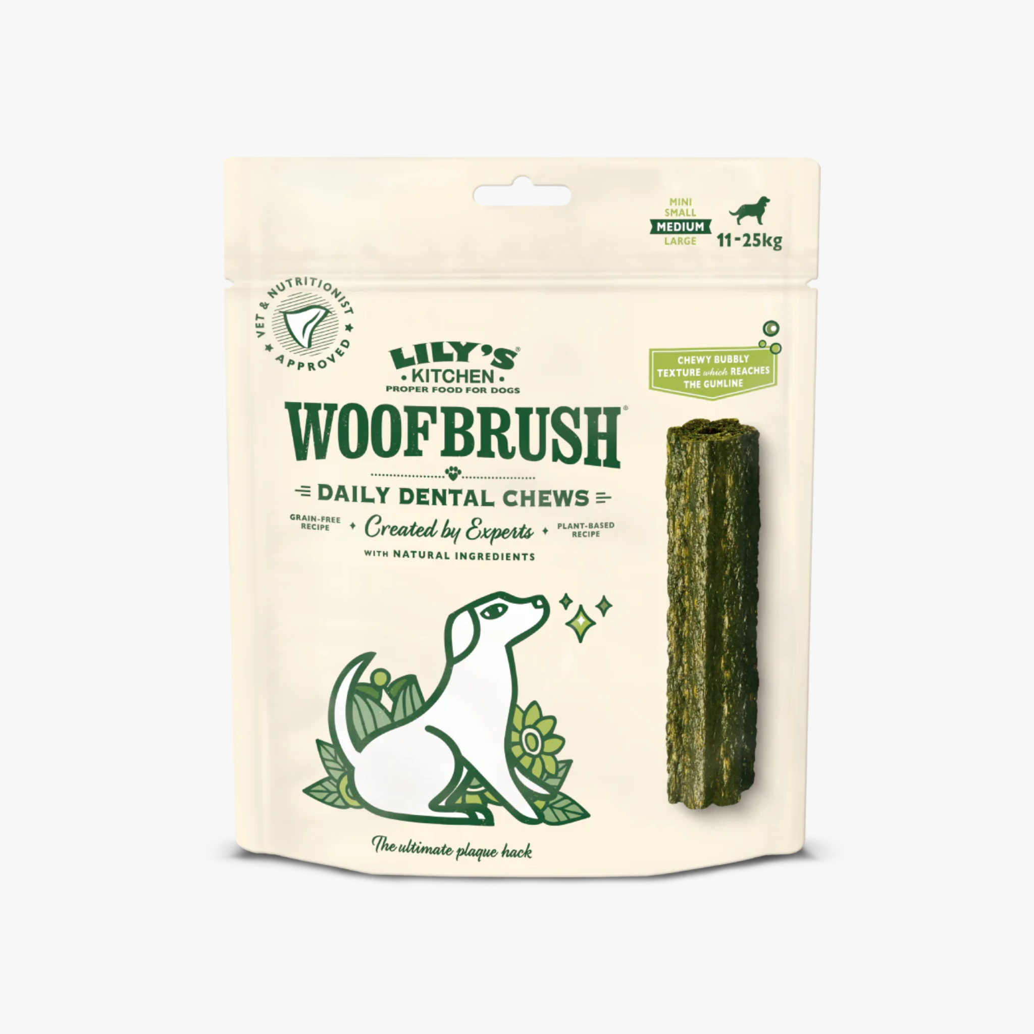 Lily’s Kitchen Woofbrush Dental Chew – Tyggepinner — bilde 1