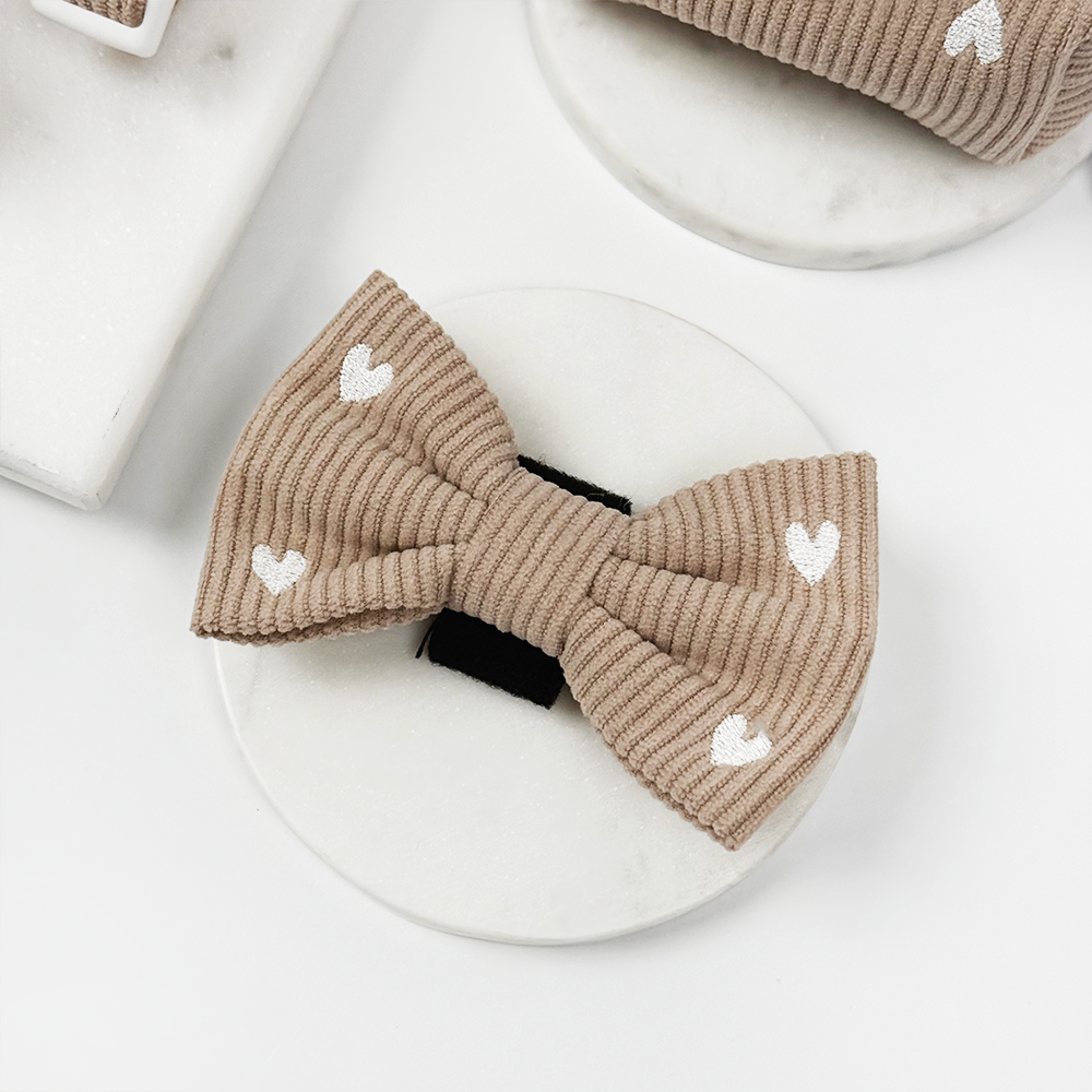 Chai Hearts Bow Tie - Hundesløyfe — bilde 1