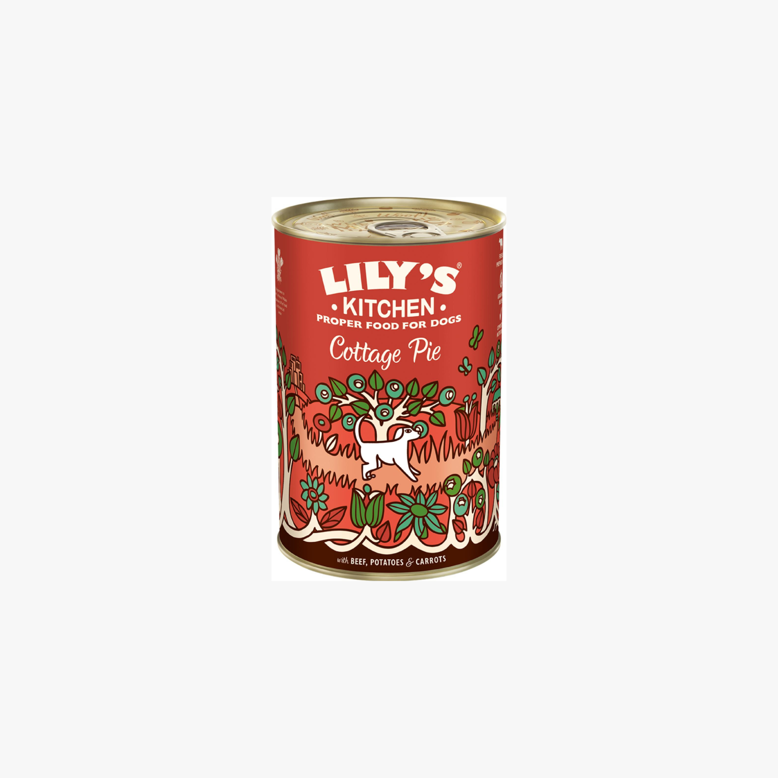 Lily’s Kitchen Cottage Pie – Våtfôr til voksene hunder med Storfekjøtt | 400g — bilde 1