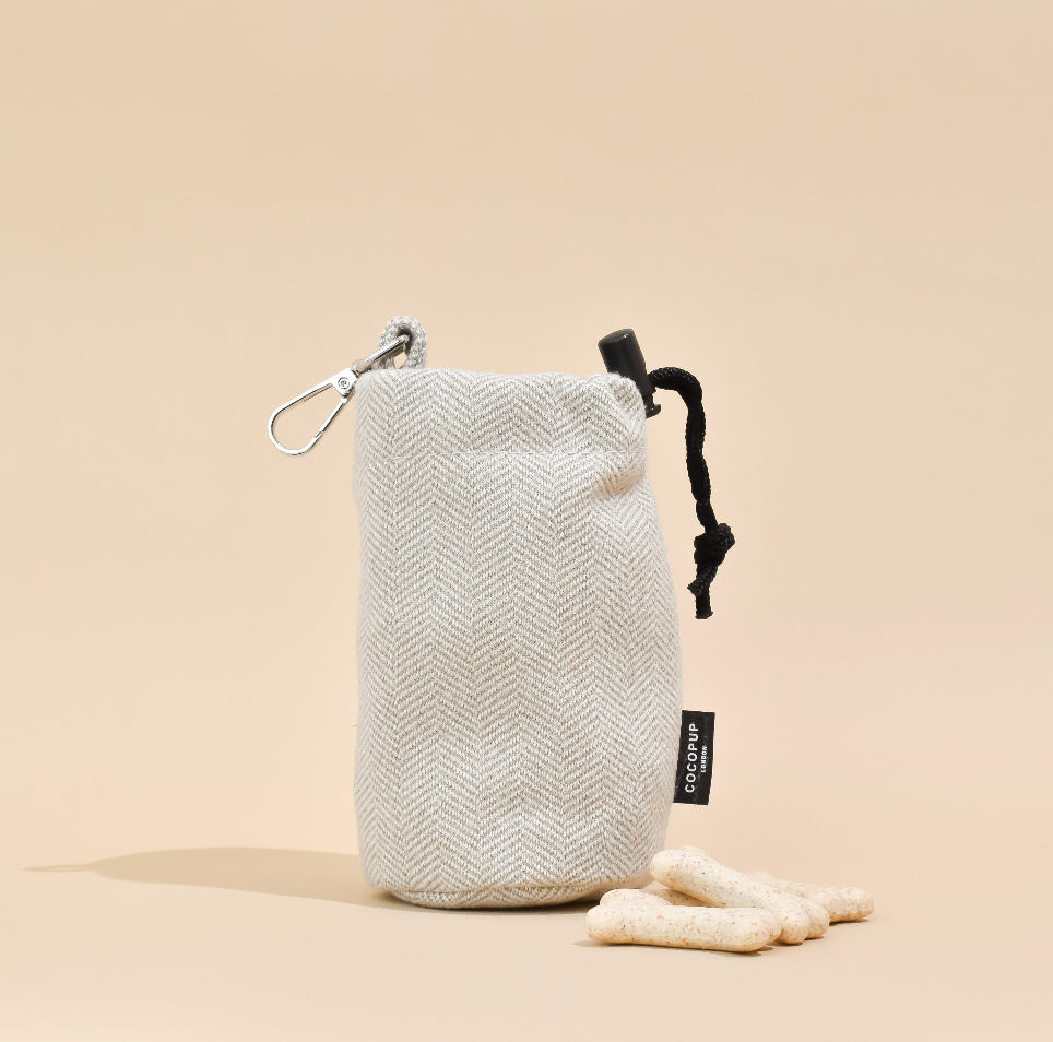 Brown Tweed - Godbitpose med snøring — bilde 1