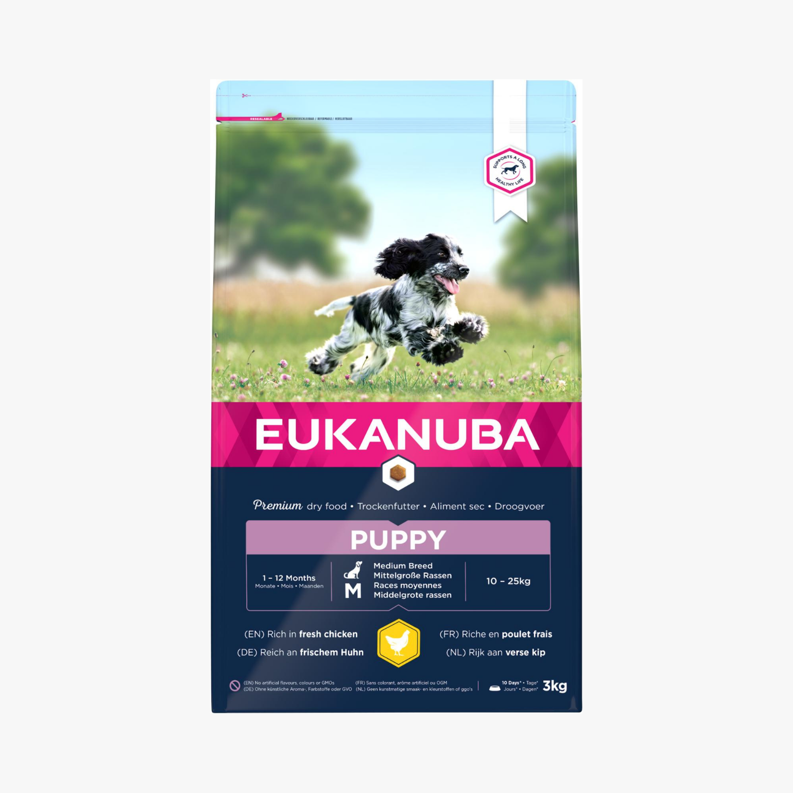 Eukanuba Valp Medium Kylling - Tørrfôr | Life Care — bilde 1