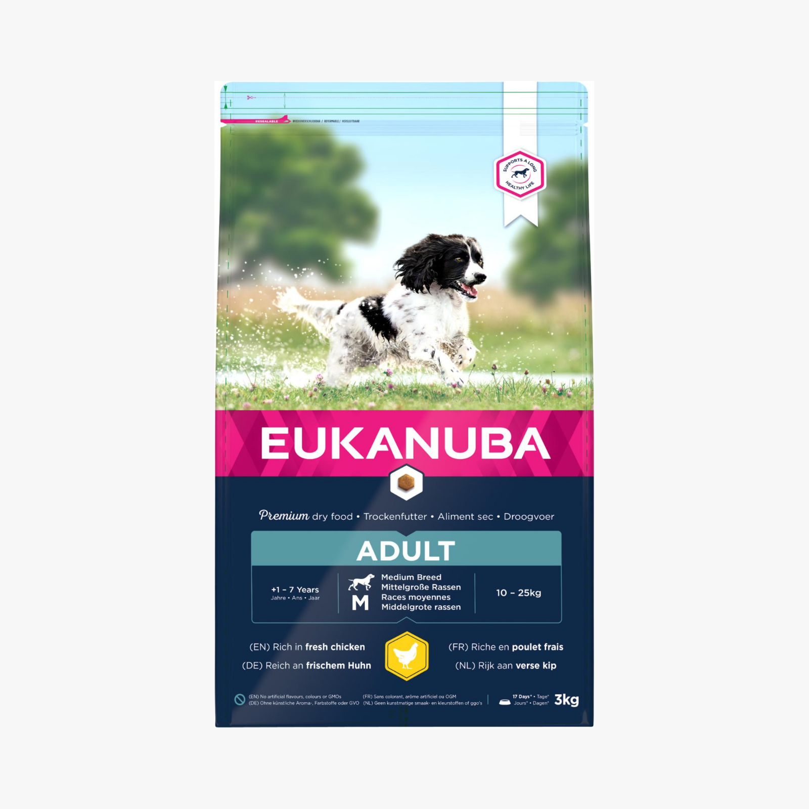 Eukanuba Voksen Medium Kylling - Tørrfôr | Life Care — bilde 1
