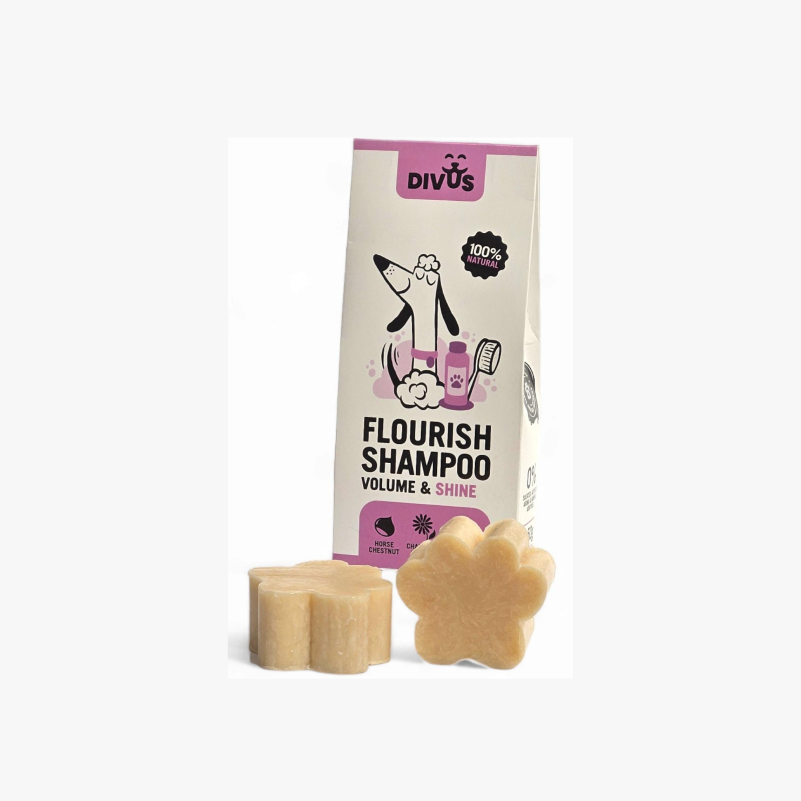 Flourish shampoo for volume & shine - 2x50g — bilde 1