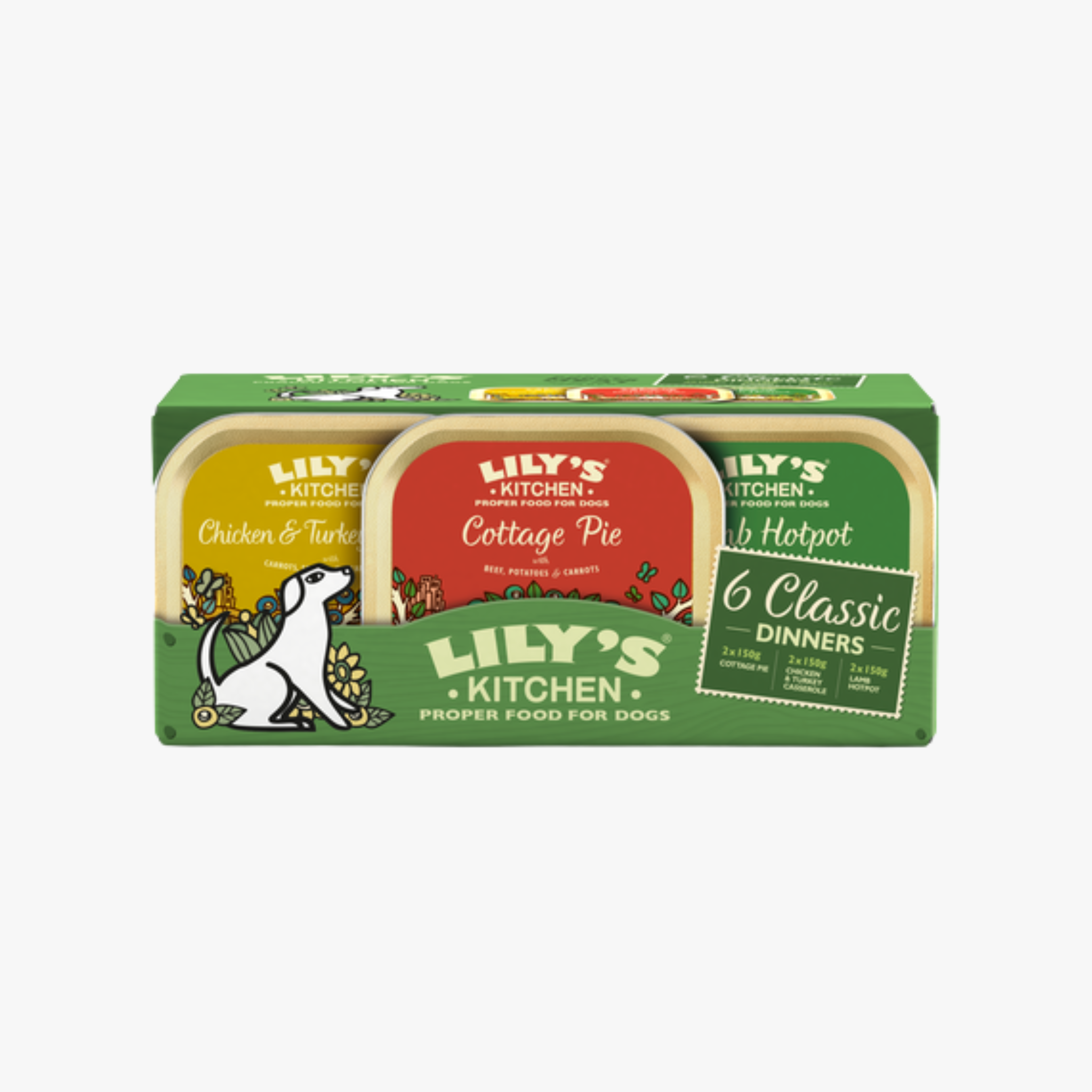 Lily’s Kitchen Classic Multipack – Våtfôr 6 x 150g — bilde 1