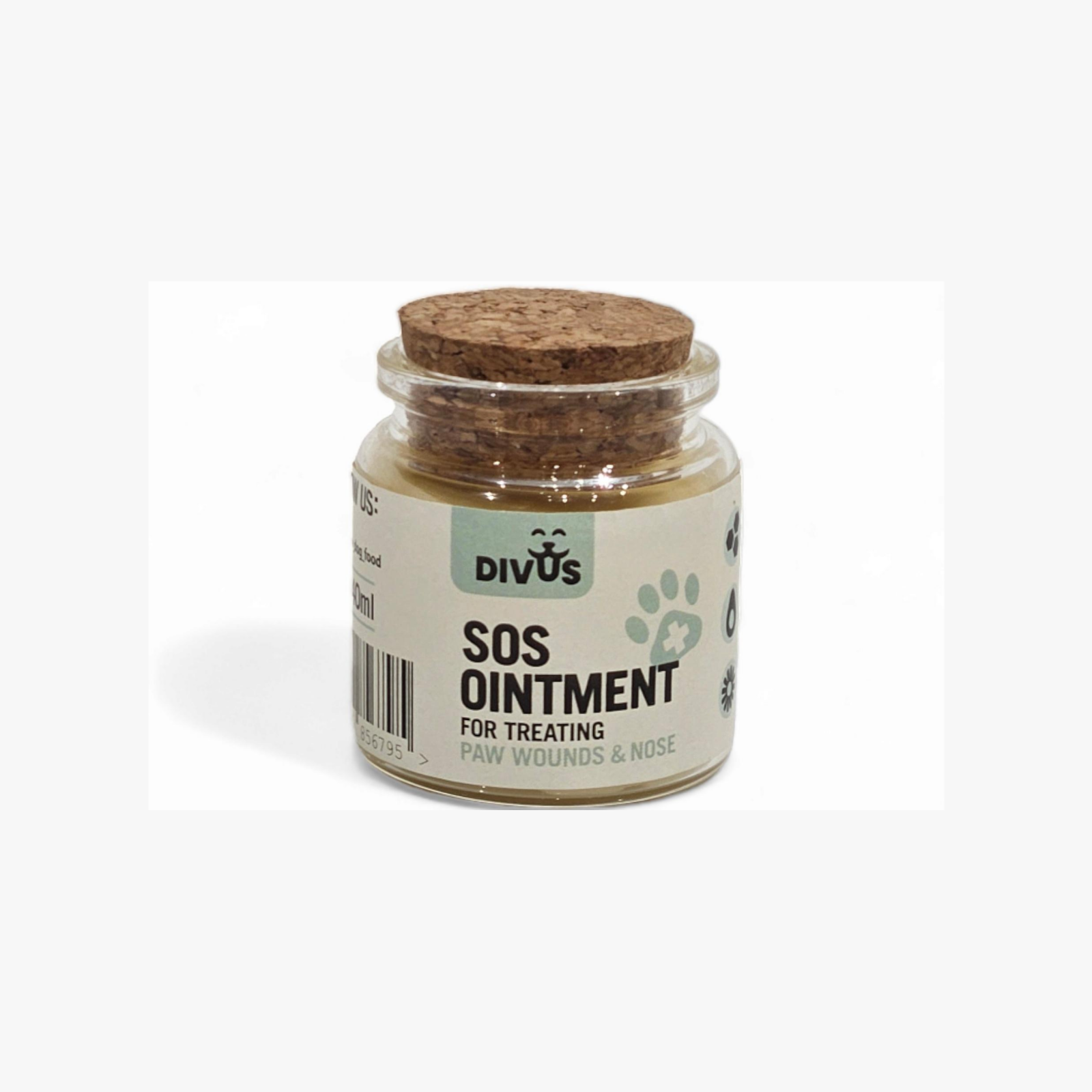SOS Salve - Fukt og Beskyttelse av poter og snute - 40 ml — bilde 1