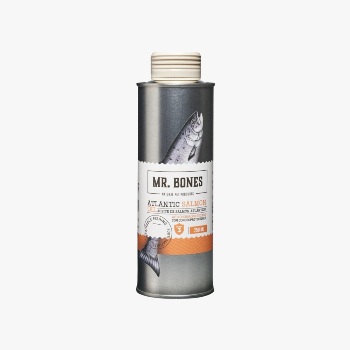 Mr. Bones Atlantic Salmon Oil – Lakseolje | 250 ml — bilde 1